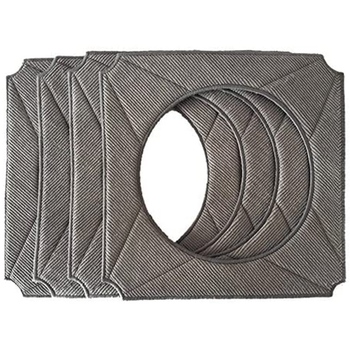 4Pcs Microfiber Cleaning Pads for ECOVACS WINBOT W950 Cleaning Window Cloth Pad for Window Robot